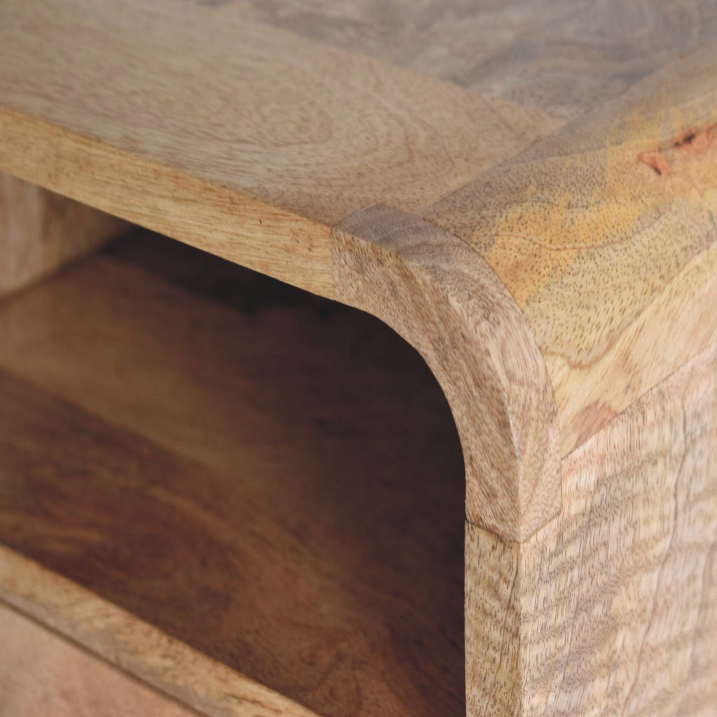 Pryts Curved Nightstand