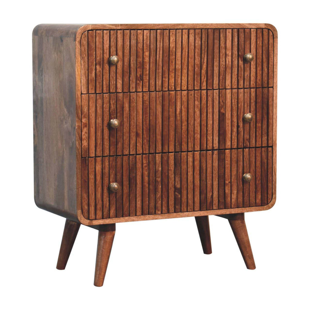Ymir Solid Wood Chest of Drawers