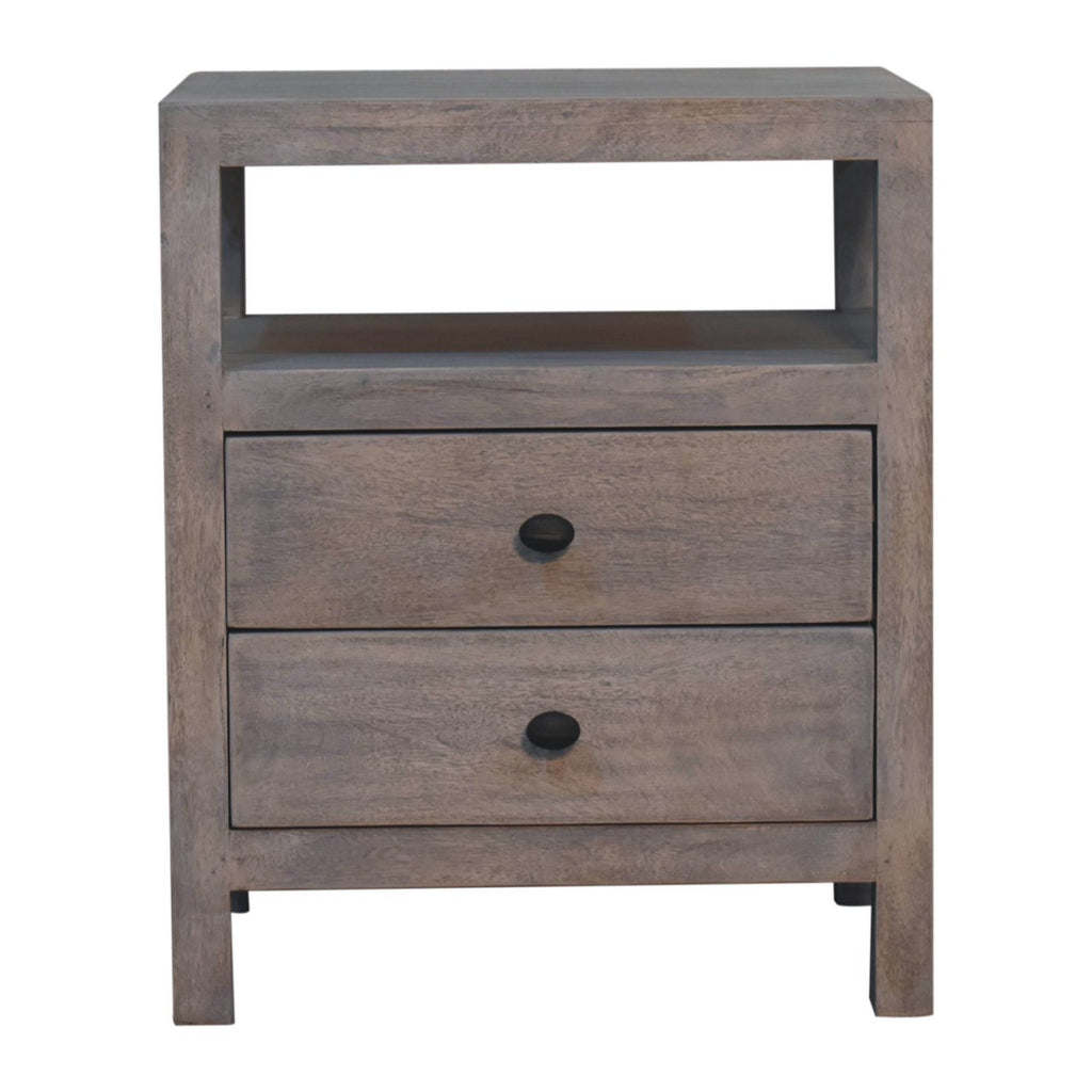 Helga Solid Wood Nightstand