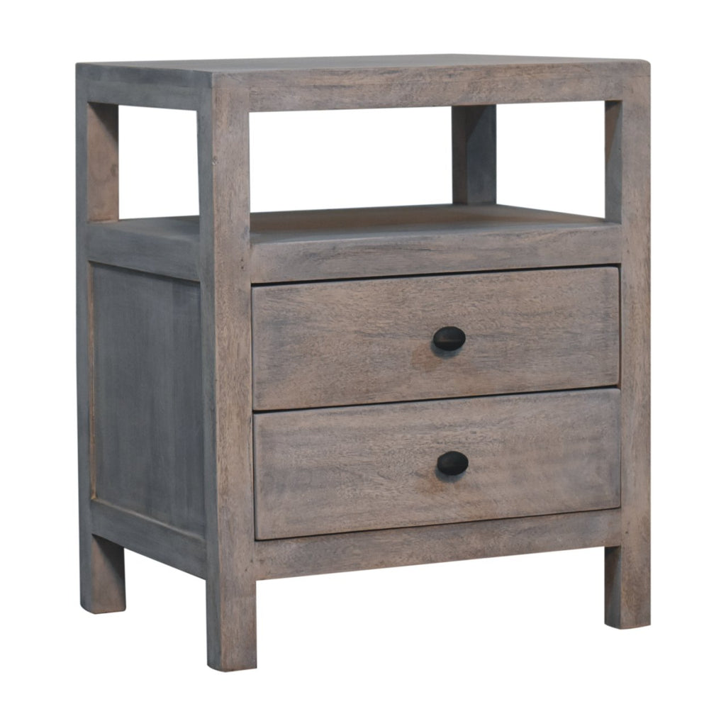Helga Solid Wood Nightstand