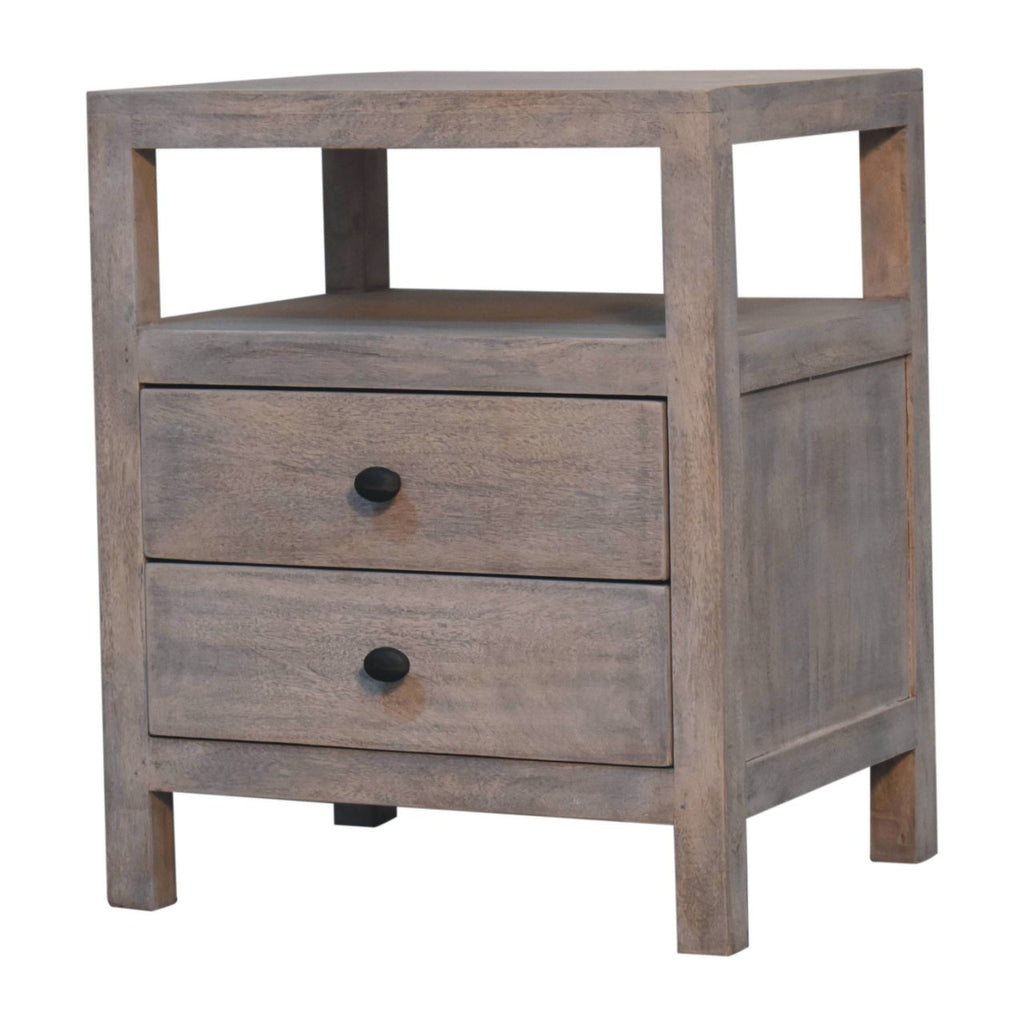 Helga Solid Wood Nightstand