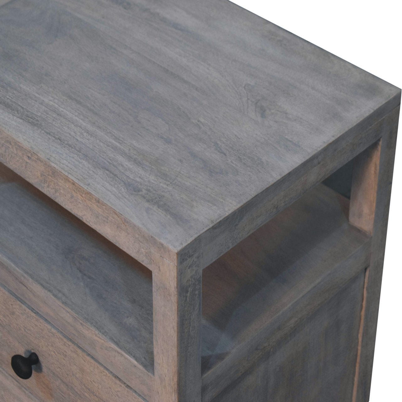 Helga Solid Wood Nightstand