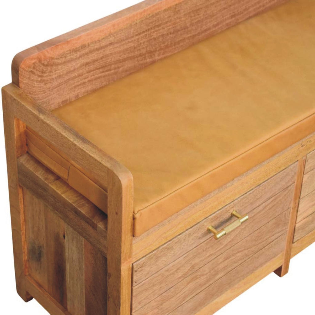 Tuva Solid Wood Bench