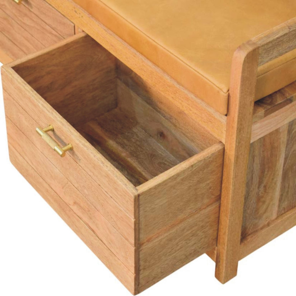 Tuva Solid Wood Bench