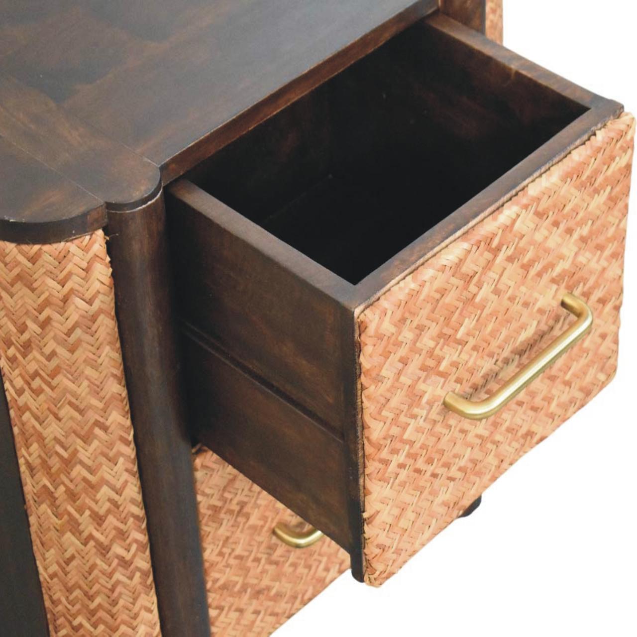 Oili Cane Chest of Drawers