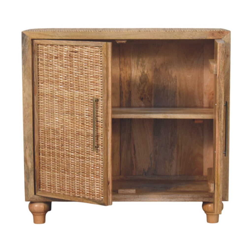 Dagur Rattan Cabinet