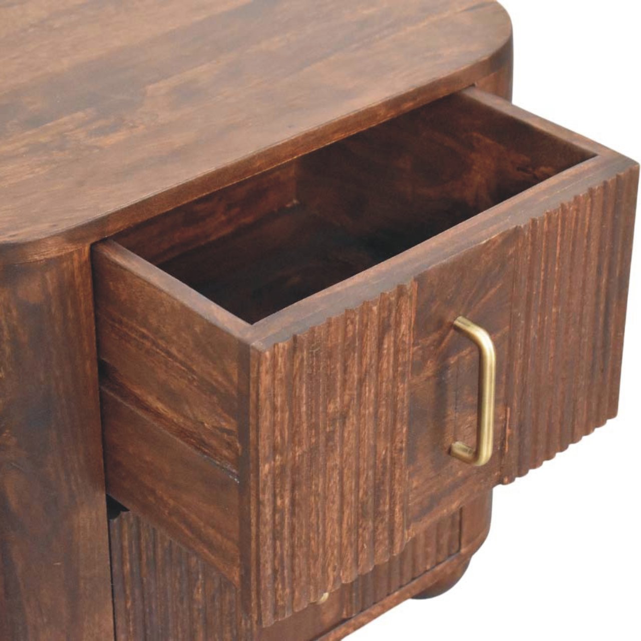 Ulvhild Fluted Nightstand