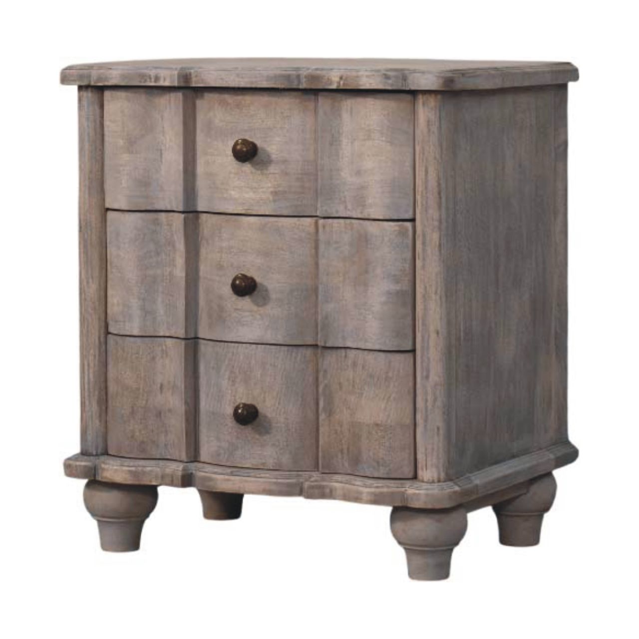 Sassa Solid Wood Nightstand