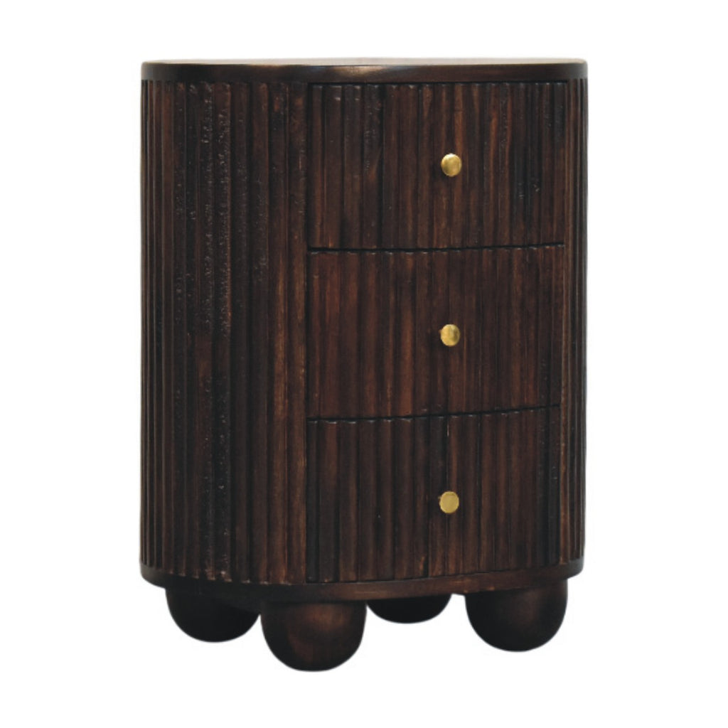 Ulrikke Fluted Nightstand