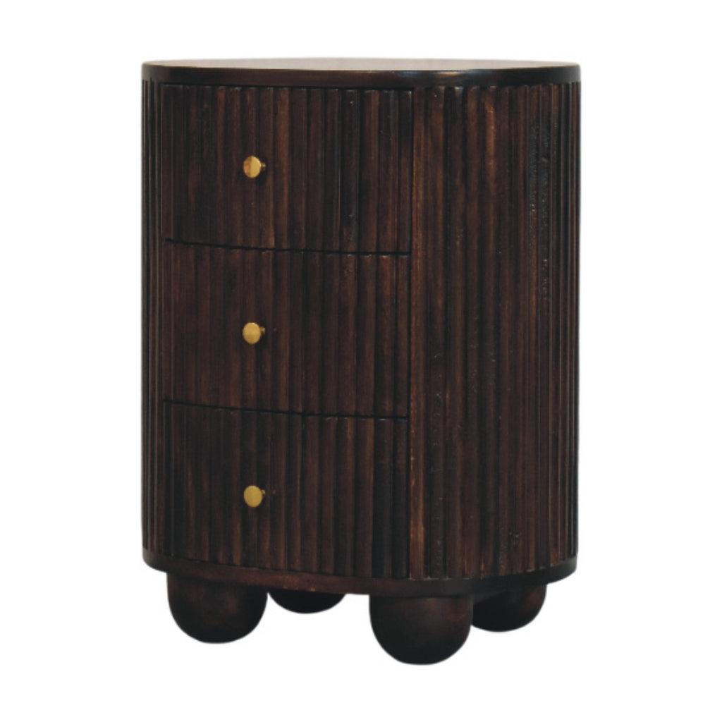 Ulrikke Fluted Nightstand