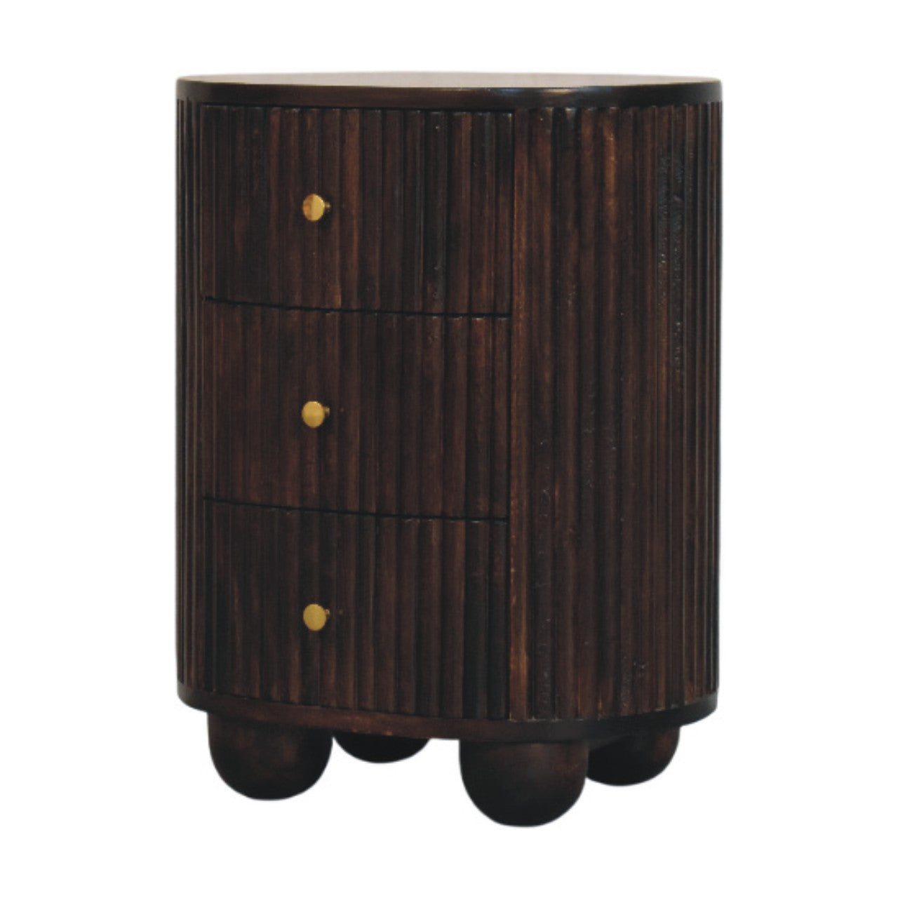 Ulrikke Fluted Nightstand