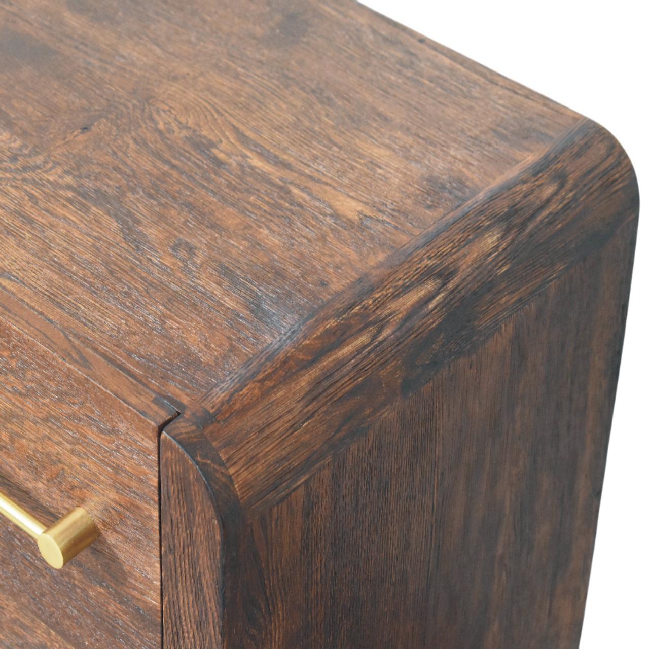 Eyvor Smoked Nightstand