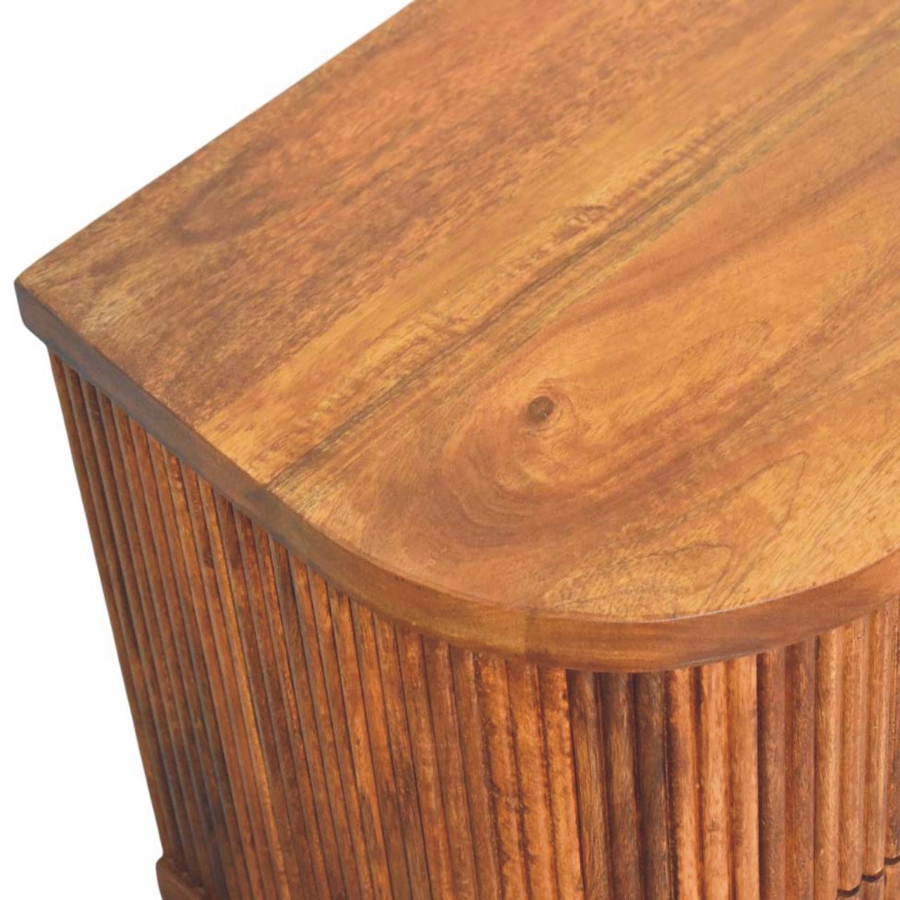 Jara Ribbed Nightstand