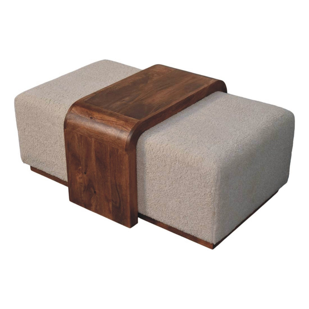Alfr Solid Wood Bench