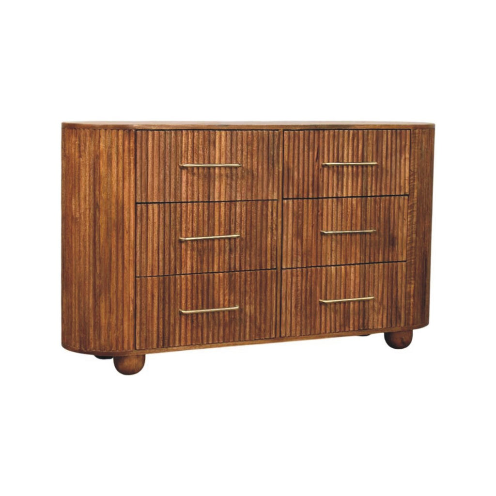 Dagur Solid Wood Chest of Drawers