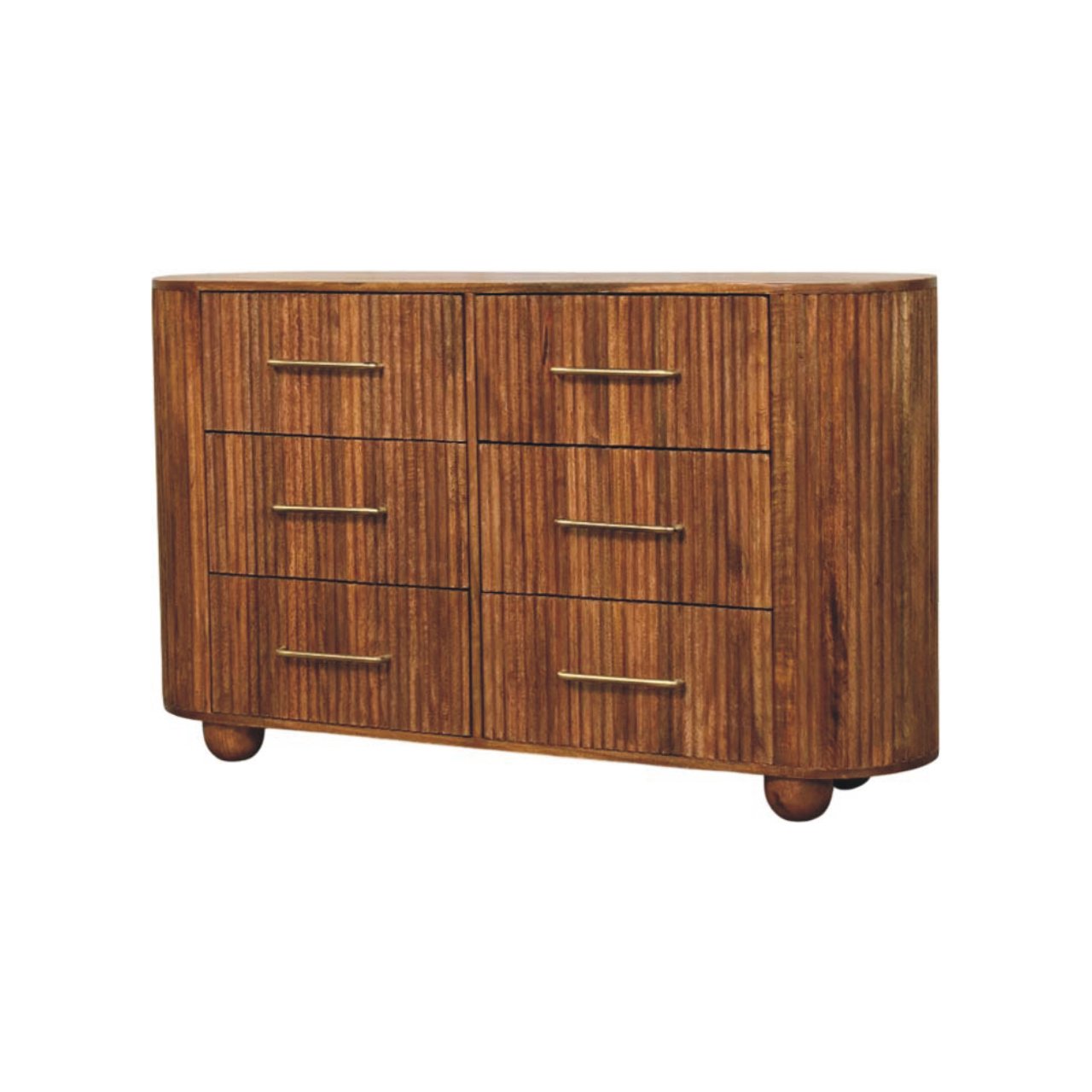 Dagur Solid Wood Chest of Drawers