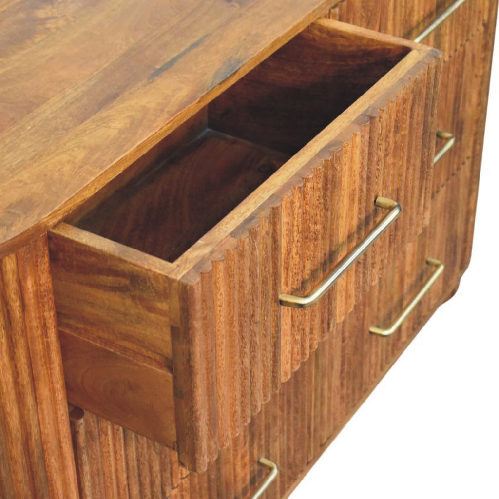 Dagur Solid Wood Chest of Drawers