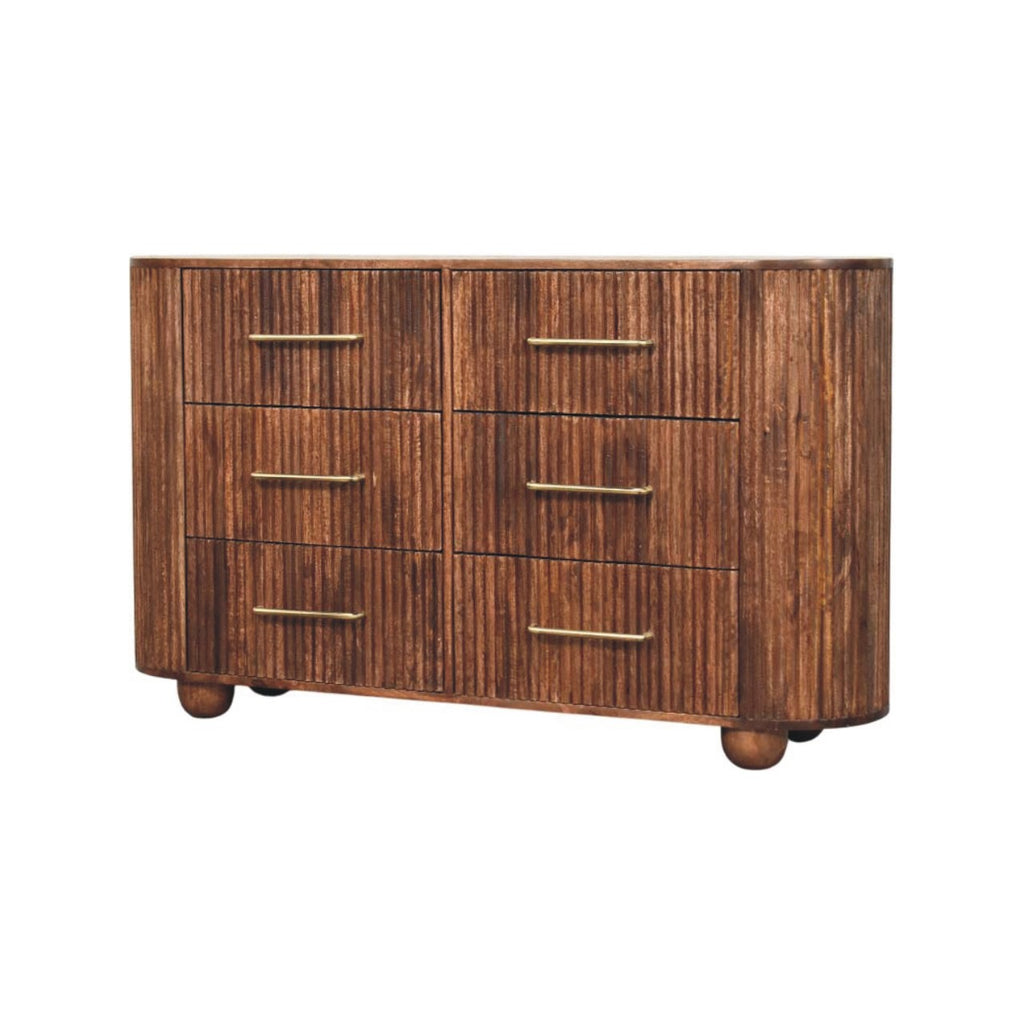 Eik Roasted Chest of Drawers