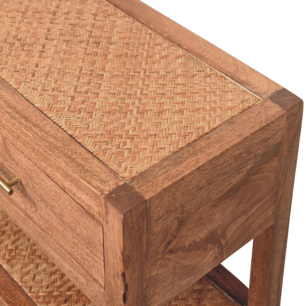 Kolgrim Rattan Console Table