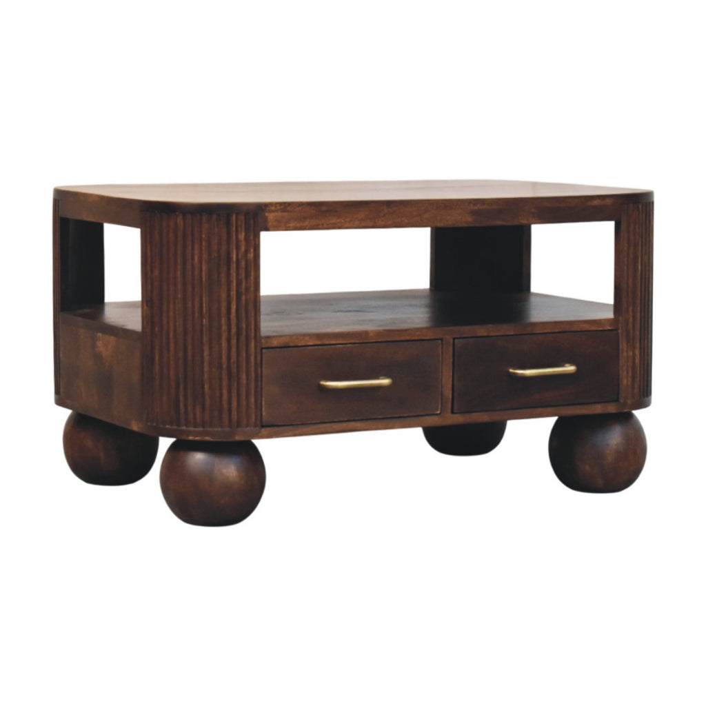 Lidia Solid Wood Coffee Table