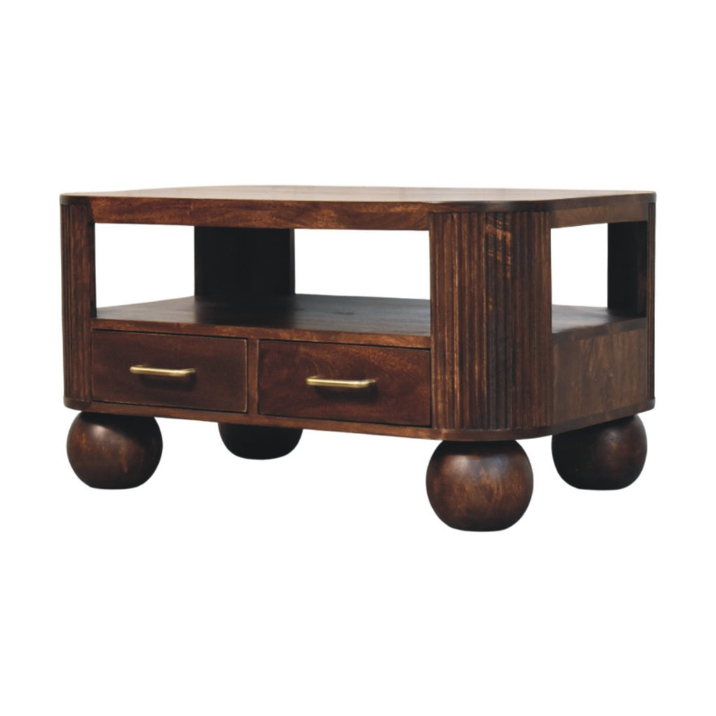 Lidia Solid Wood Coffee Table
