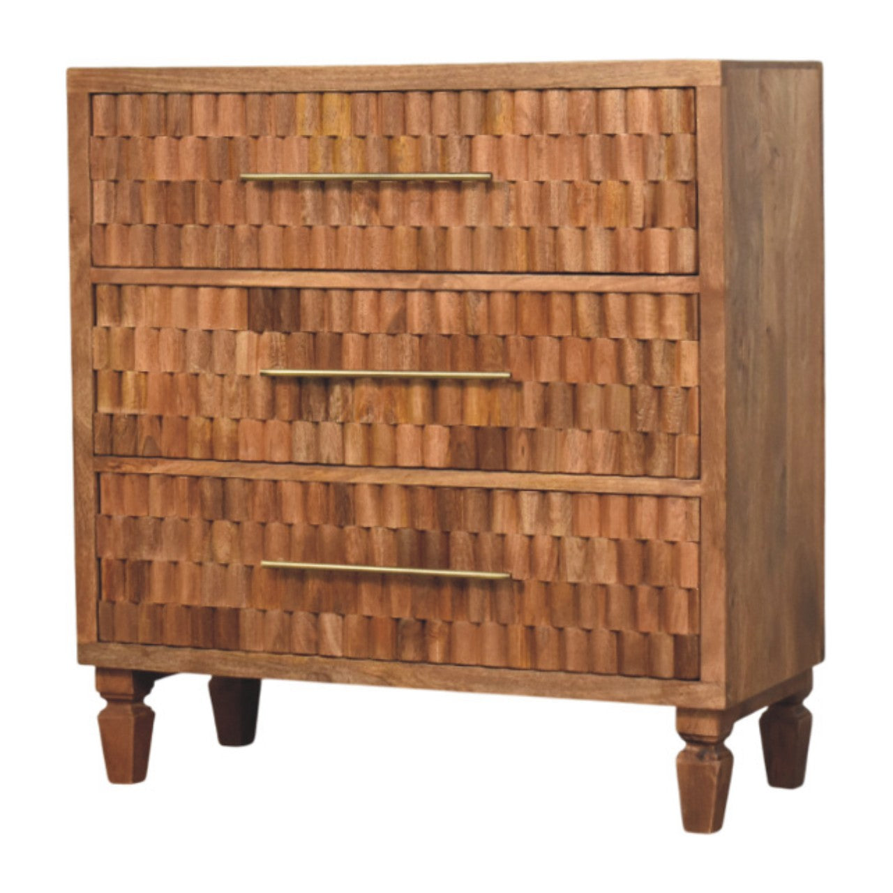 Njala Carved Chest of Drawers