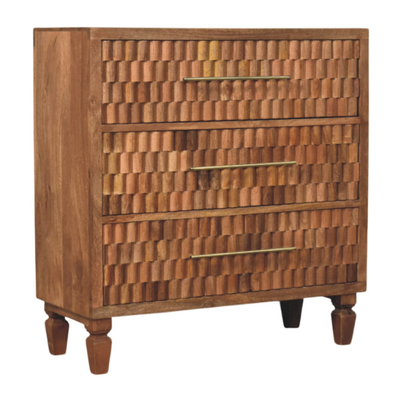Njala Carved Chest of Drawers