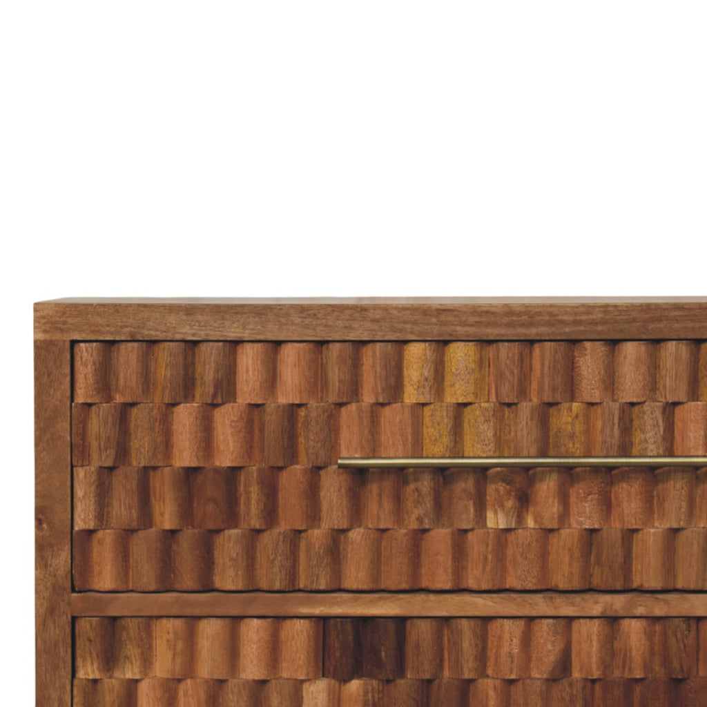 Njala Carved Chest of Drawers