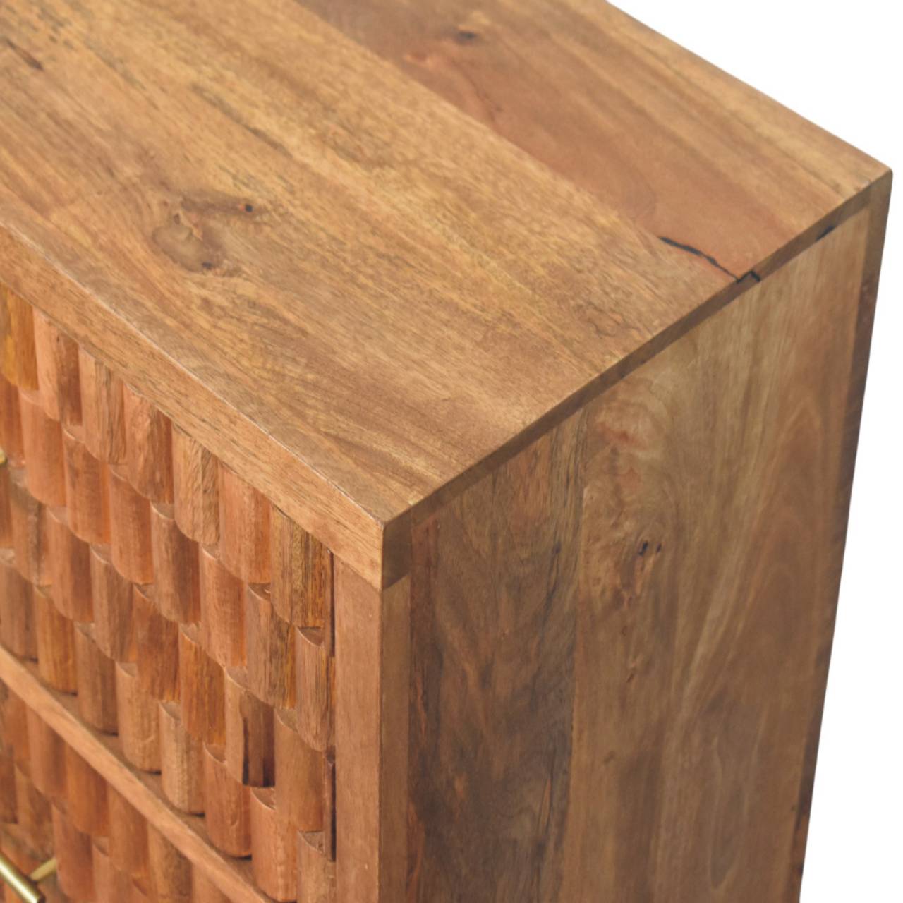 Njala Carved Chest of Drawers