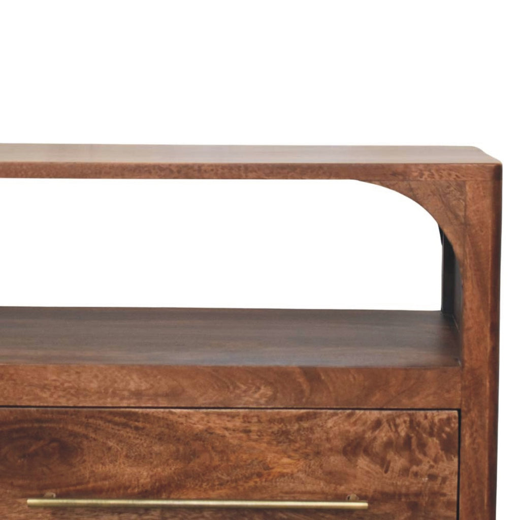 Erna Solid Wood Console Table