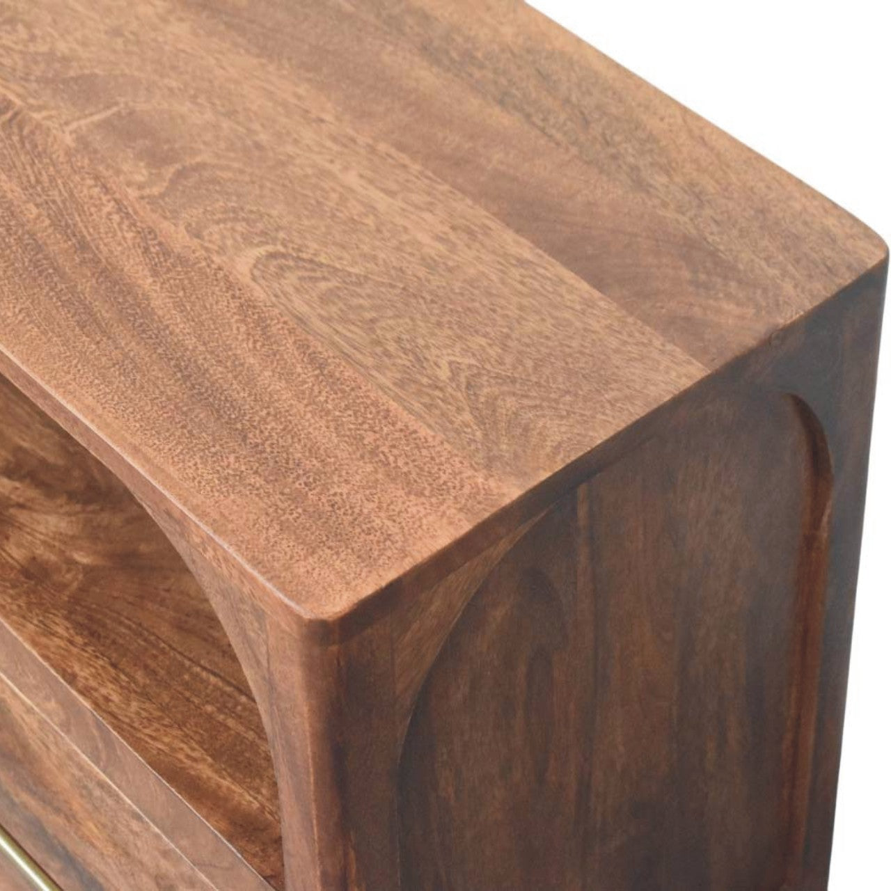 Erna Solid Wood Console Table