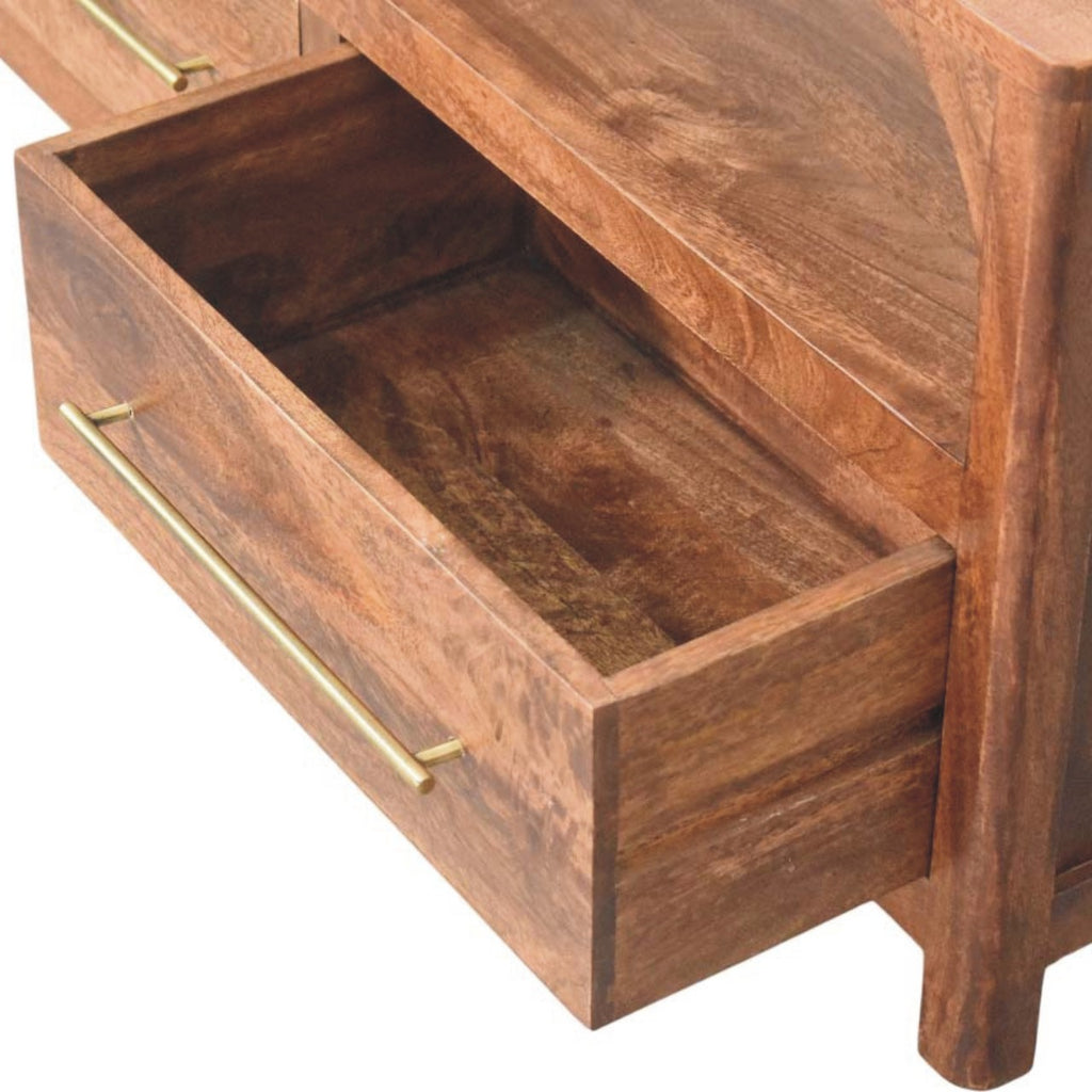 Erna Solid Wood Console Table