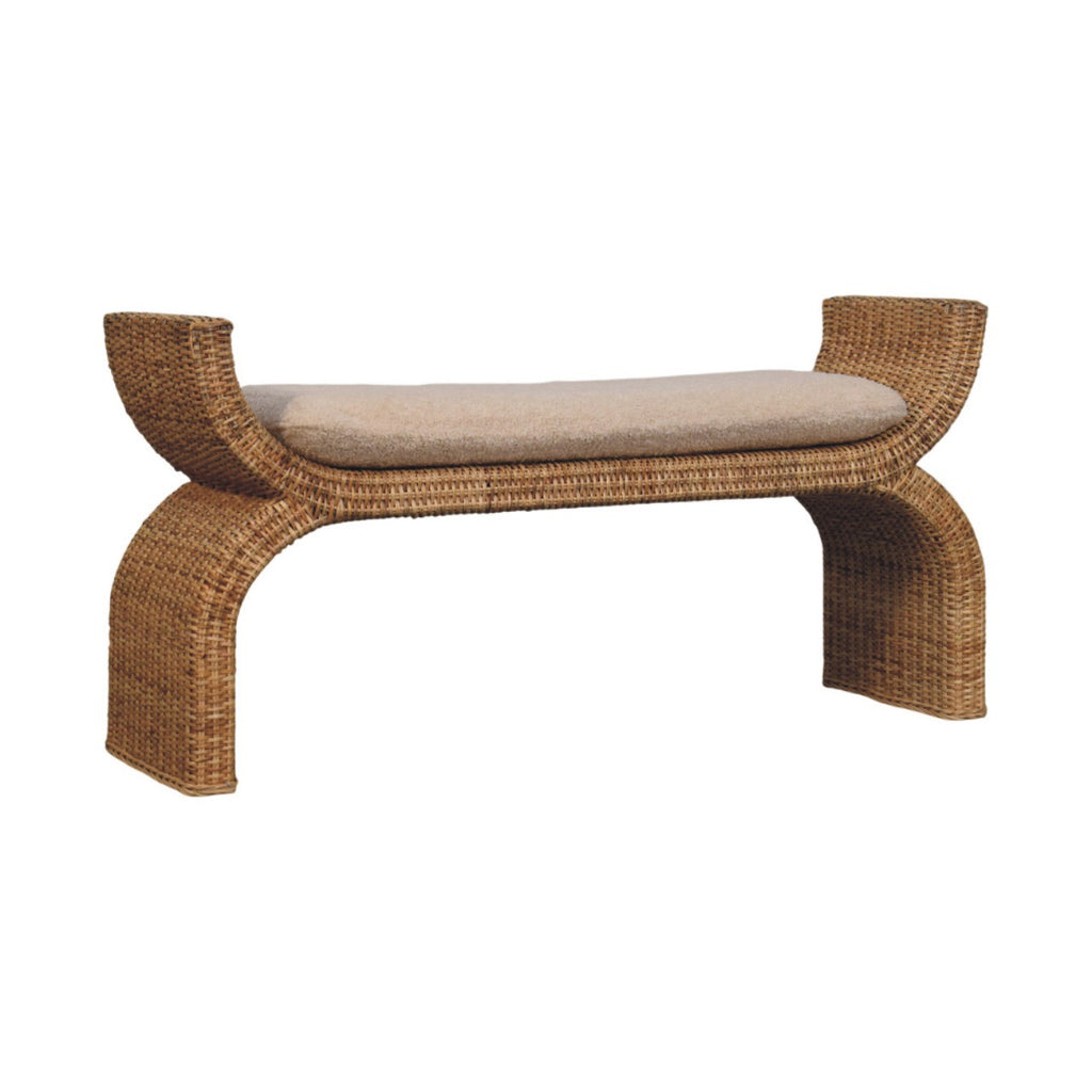 Gerda Rattan Bench