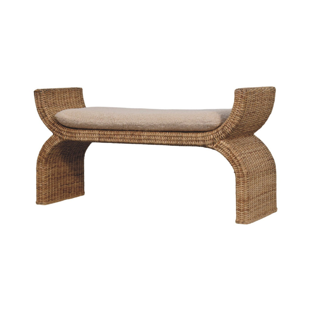 Gerda Rattan Bench