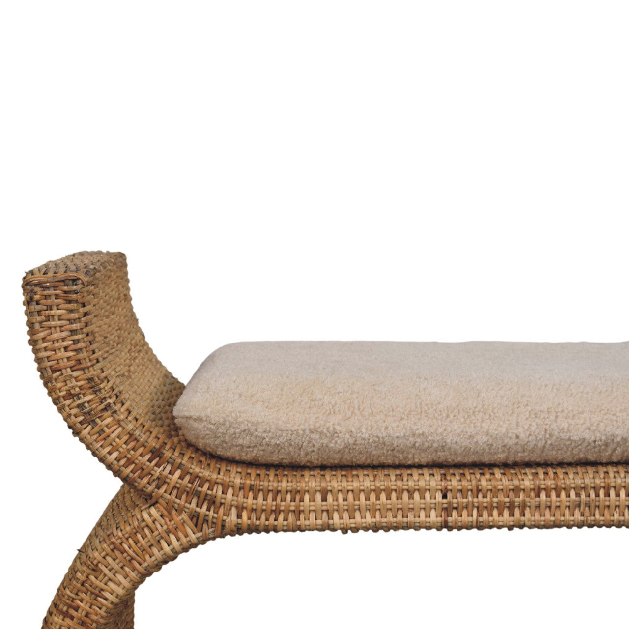 Gerda Rattan Bench