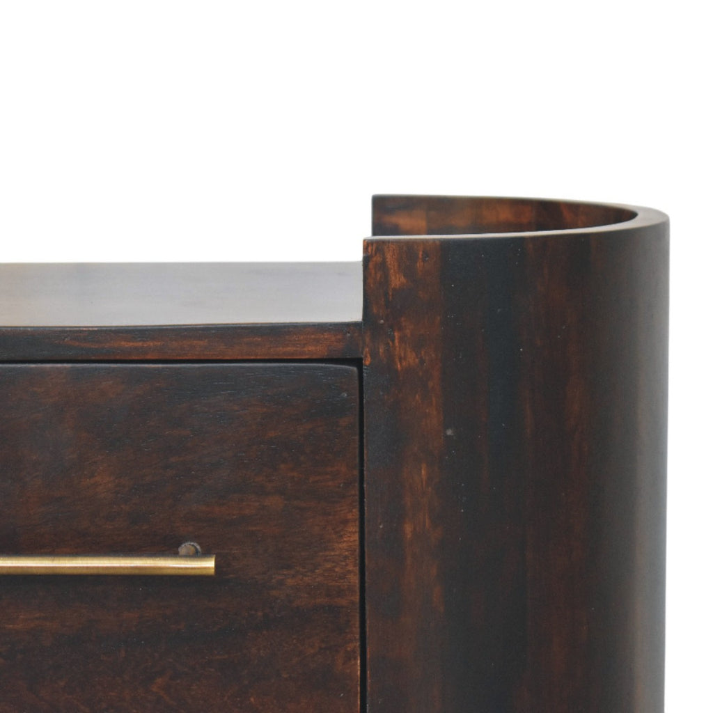 Runar Solid Wood Nightstand