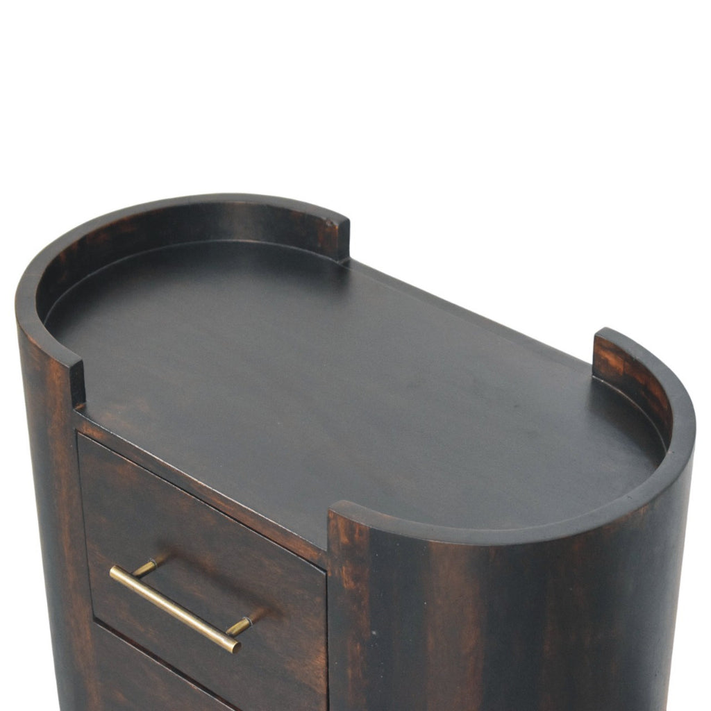 Runar Solid Wood Nightstand