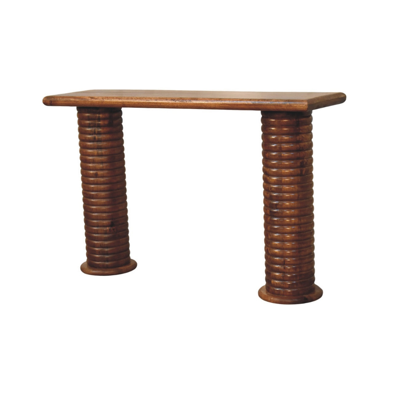 Trude Sculpted Console Table