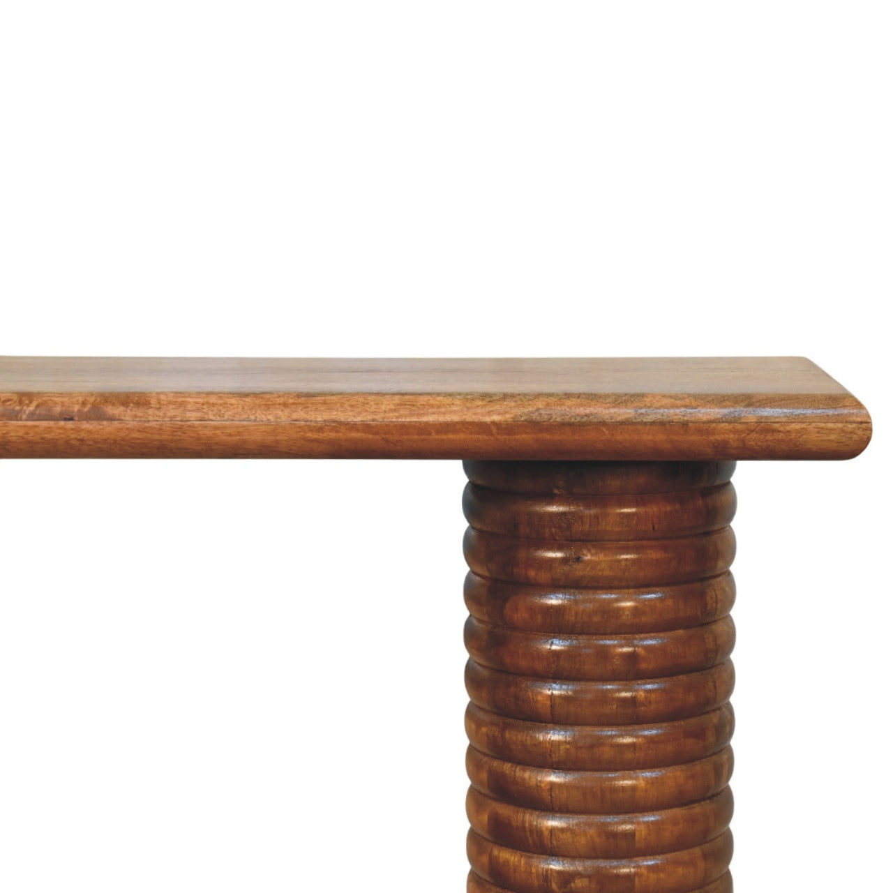 Trude Sculpted Console Table