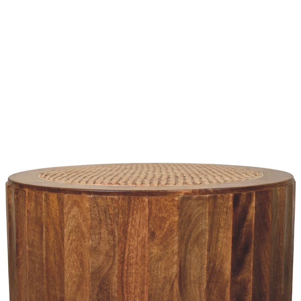 Uffe Rattan Coffee Table