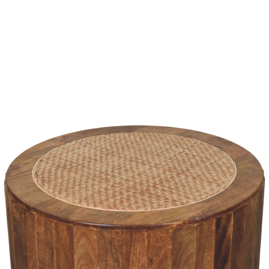 Uffe Rattan Coffee Table