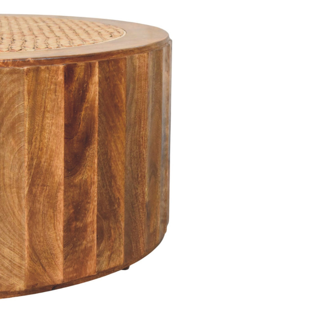 Uffe Rattan Coffee Table
