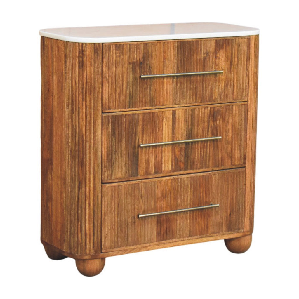 Ulrika Marble Chest of Drawers