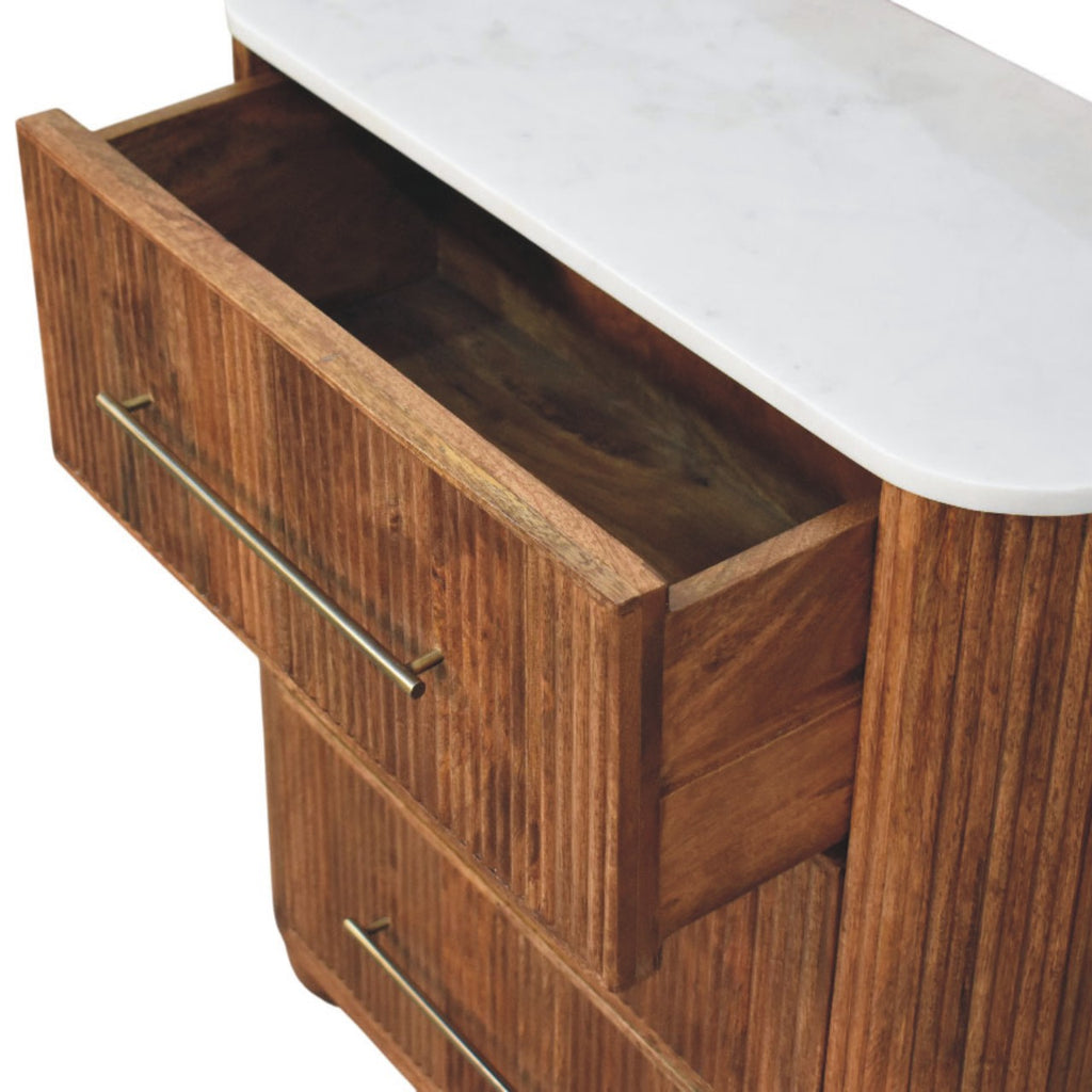 Ulrika Marble Chest of Drawers