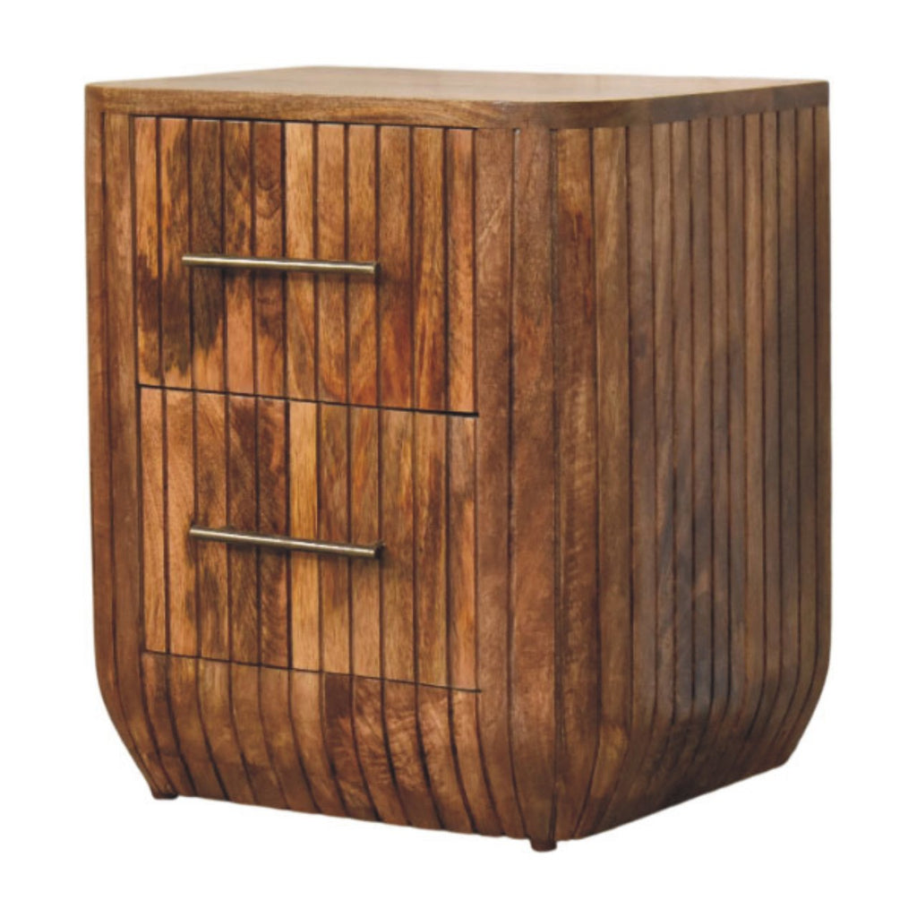 Runar Fluted Nightstand