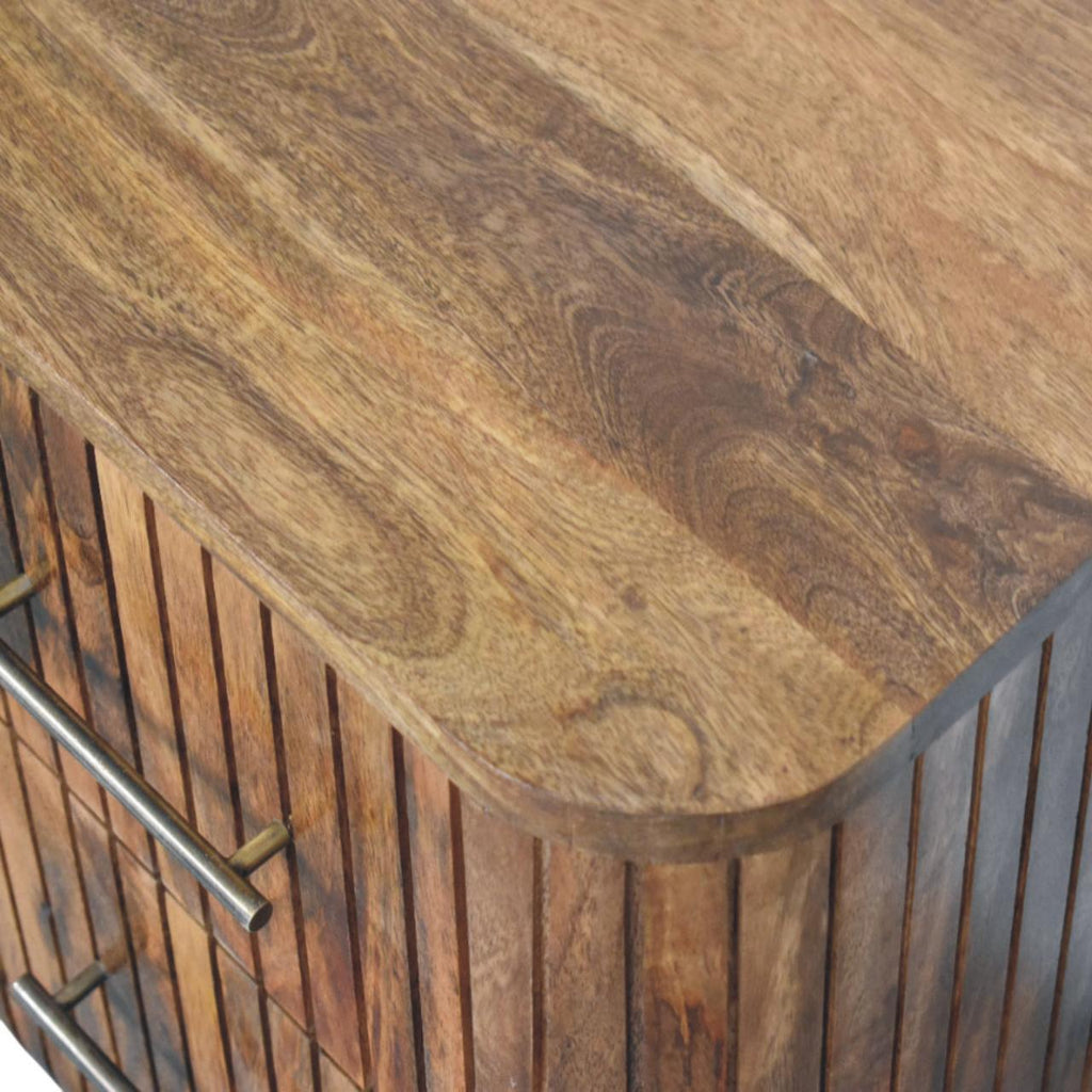 Runar Fluted Nightstand