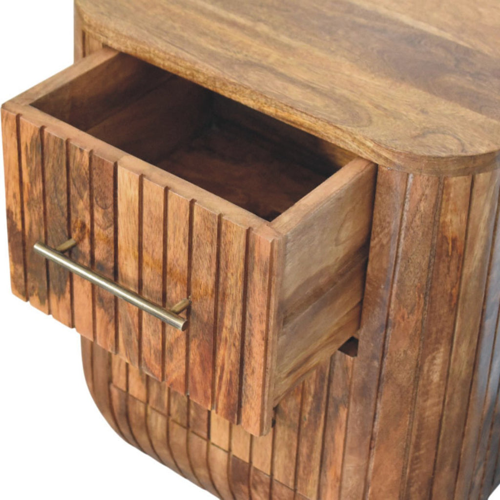 Runar Fluted Nightstand