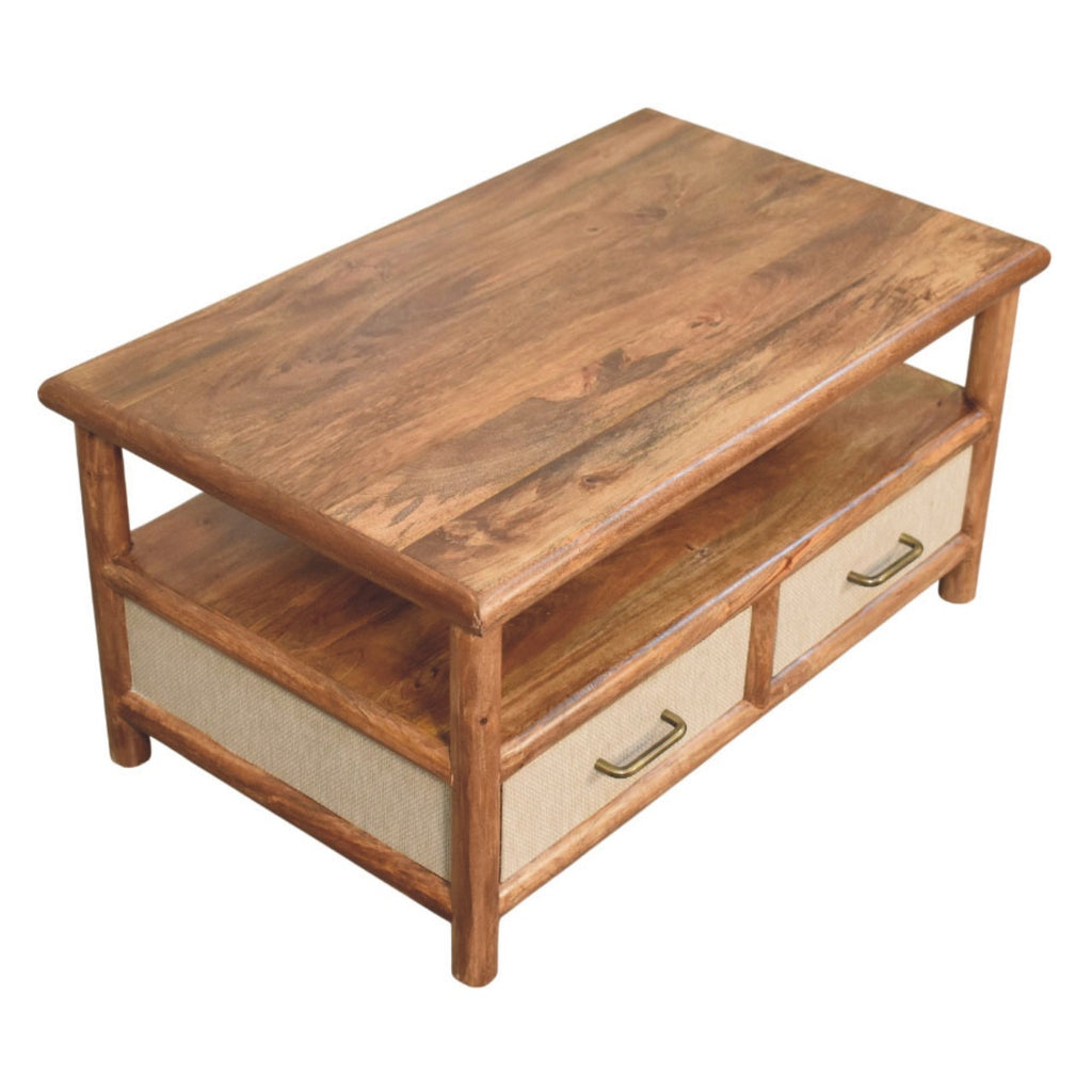 Stellan Rattan Coffee Table