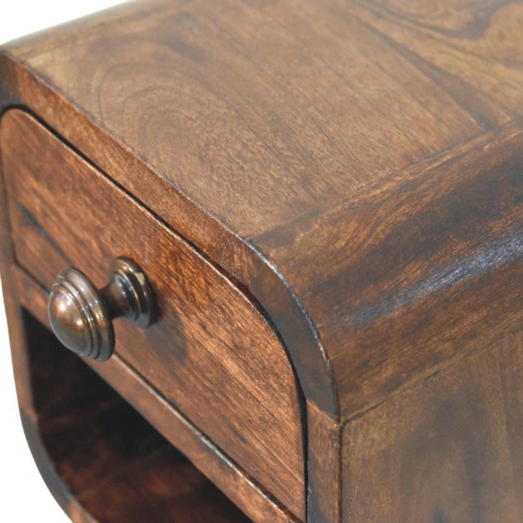 Lindis Curved Nightstand