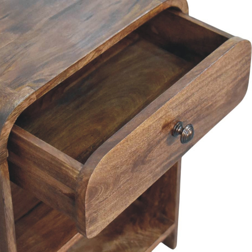 Eldar Solid Wood Nightstand